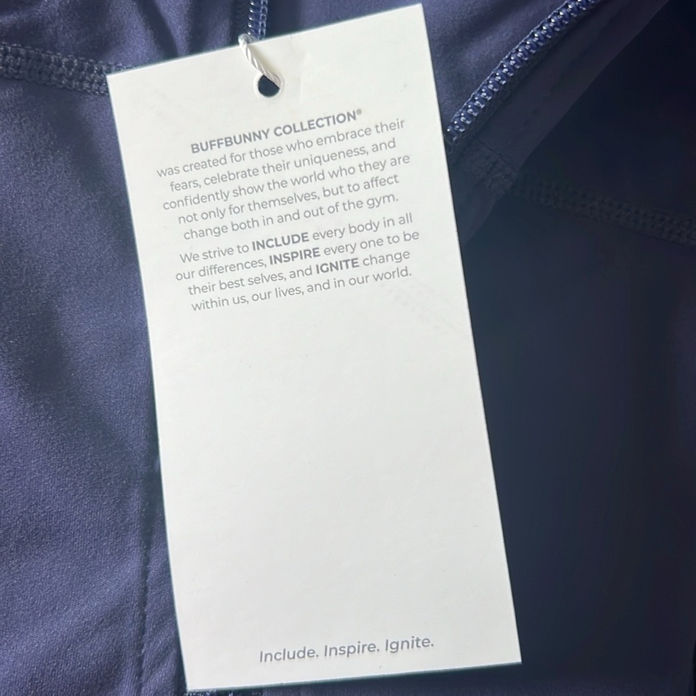 Buffbunny Phantom Jacket Nebula Navy Blue Medium athletic jacket long sleeve - Picture 9 of 14